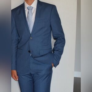 H&M blue suit
